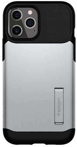 Чохол-накладка Spigen для iPhone 12 Pro Max - Slim Armor Satin Silver