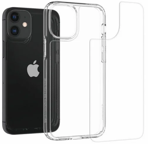 Фото: Чохол Spigen for Apple iPhone 12 Mini - Quartz Hybrid Crystal Clear (ACS01748) № 7 | KTC