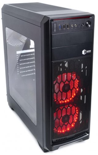 Корпус QUBE QBR09 Black with window (QBR09_WRNU3)