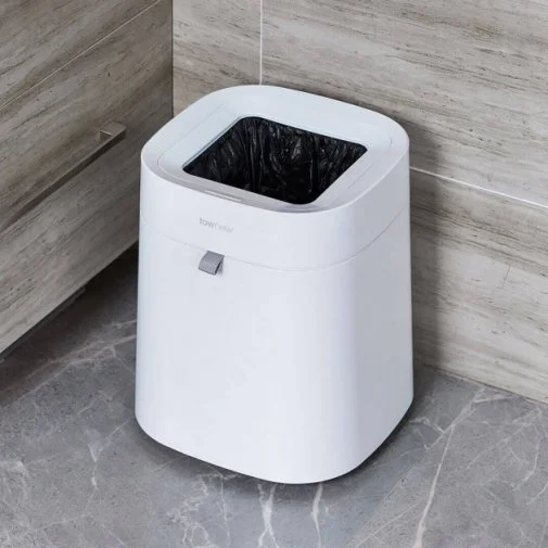 Фото: Смарт-кошик для сміття Xiaomi Smart Trash Bin TOWNEW Air White № 8 | KTC
