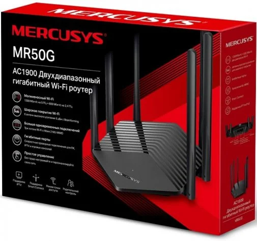 Фото: Wi-Fi Роутер Mercusys MR50G № 6 | KTC