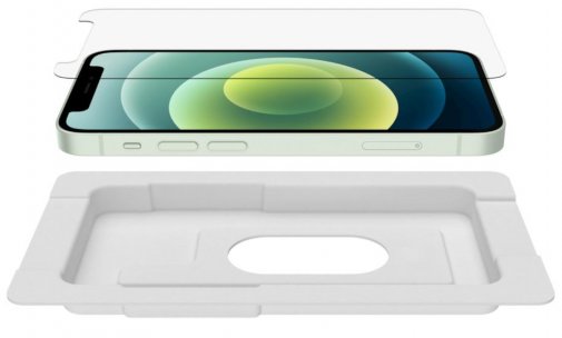 Захисне скло Belkin для Apple iPhone 12 Mini - Tempered Glass Anti-Microbial