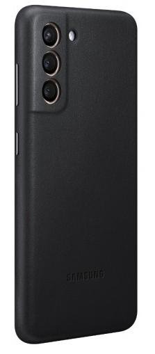 Чохол-накладка Samsung для Galaxy S21 (G991) - Leather Cover Black