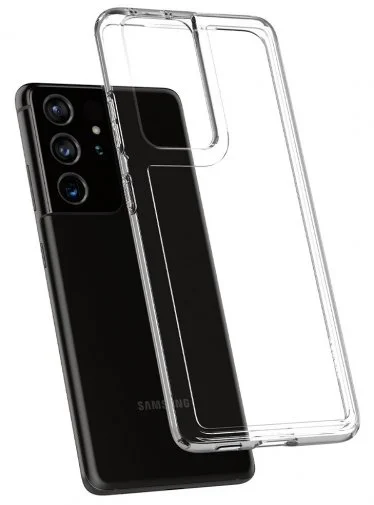Фото: Чохол Spigen for Samsung Galaxy S21 Ultra - Crystal Hybrid Crystal Clear (ACS02379) № 10 | KTC