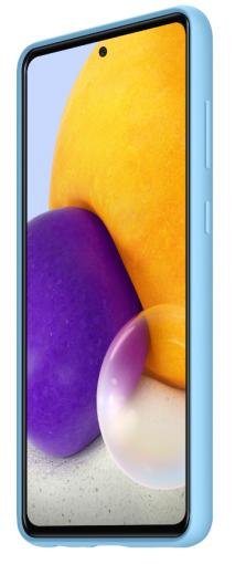 Чохол Samsung for Galaxy A72 A725 - Silicone Cover Blue (EF-PA725TLEGRU)