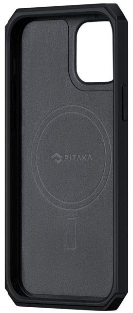Чохол Pitaka for iPhone 12 / 12 Pro - MagEZ Case Pro 2 Case Black/Grey Twil (KI1201PP)