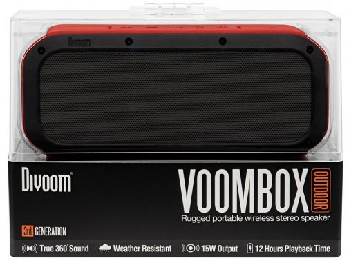 Портативна акустика Divoom Voombox-Outdoor 3GEN Red