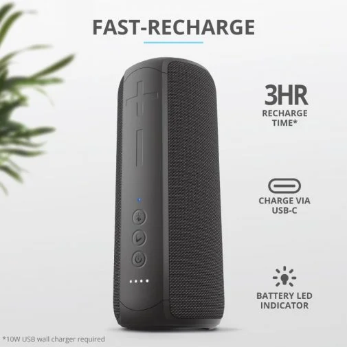 Фото: Портативна колонка Trust Caro Max Powerful Bluetooth Black (23833_TRUST) № 20 | KTC