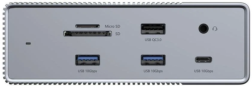 Фото: USB-хаб HyperDrive HD-G218 18in1 Silver № 7 | KTC