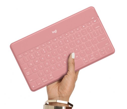 Клавіатура компактна Logitech Keys-To-Go Blush Pink (920-010122)