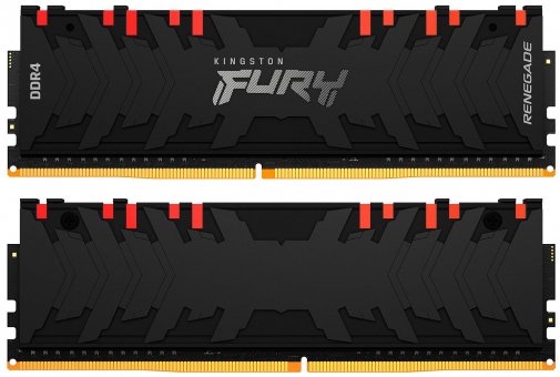 Оперативна пам’ять Kingston Fury Renegade RGB DDR4 2x16GB (KF430C15RB1AK2/32)