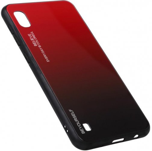 Чохол BeCover for Samsung M10 2019 M105 - Gradient Glass Red/Black (703872)