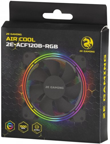 Вентилятор для корпуса 2E Air Cool ACF120B RGB (2E-ACF120B-RGB)