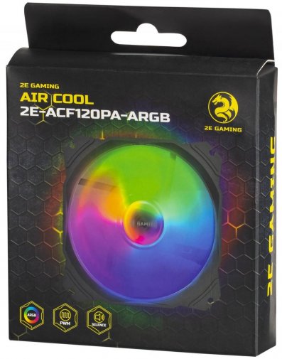 Кулер 2E Air Cool ACF120PA ARGB (2E-ACF120PA-ARGB)