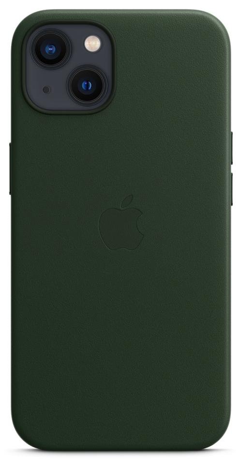 Чохол Apple for iPhone 13 - Leather Case with MagSafe Sequoia Green (MM173ZE/A)