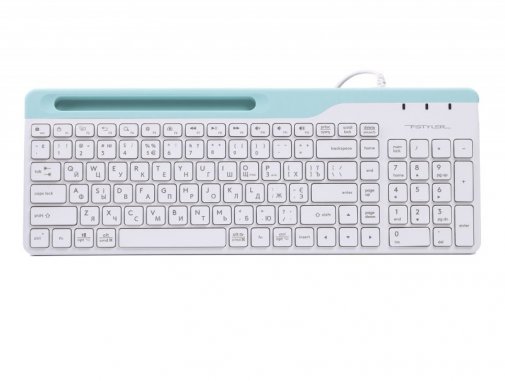 Клавіатура компактна A4tech Fstyler FK25 White (FK25 (White))