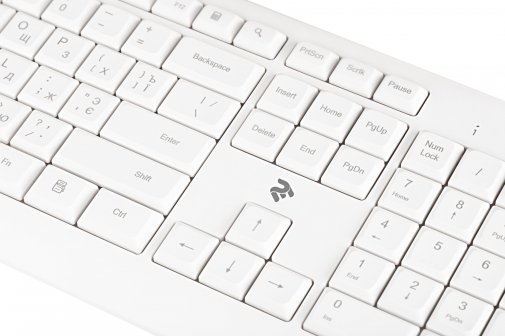 Клавіатура 2E KS220 White (2E-KS220WW)