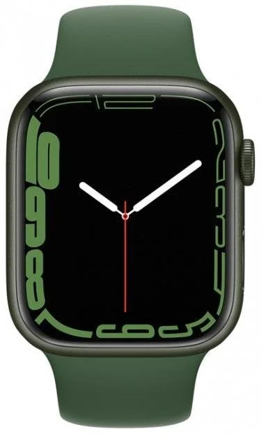 Фото: Смарт годинник Apple Watch Series 7 GPS - 45mm Green Aluminum Case (MKN73) № 5 | KTC