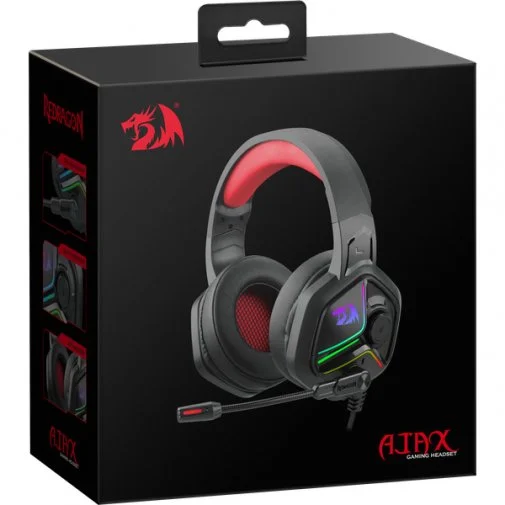 Фото: Гарнітура Redragon Ajax Black/Red (77776) № 11 | KTC