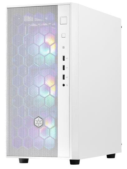 Корпус SILVER STONE FARA R1 Pro White with window (SST-FAR1W-PRO)