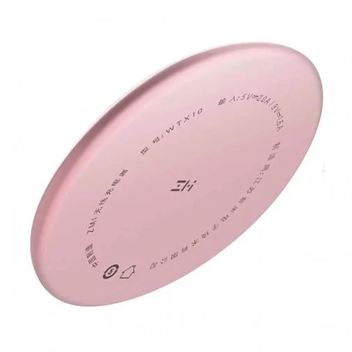 Фото: Бездротовий зарядний пристрій ZMI Wireless Charger 10W Rose Gold (WTX10RG) № 9 | KTC