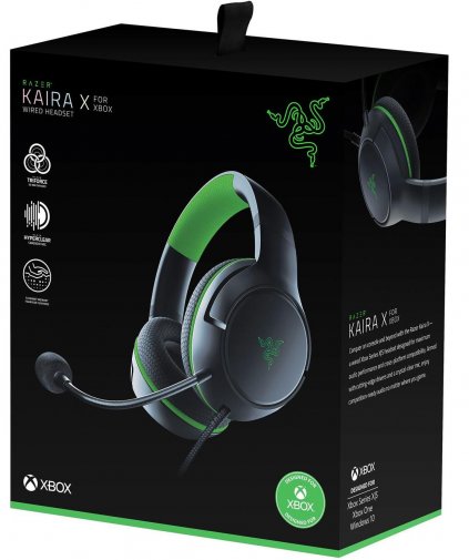  Гарнітура Razer Kaira X for Xbox Black (RZ04-03970100-R3M1)