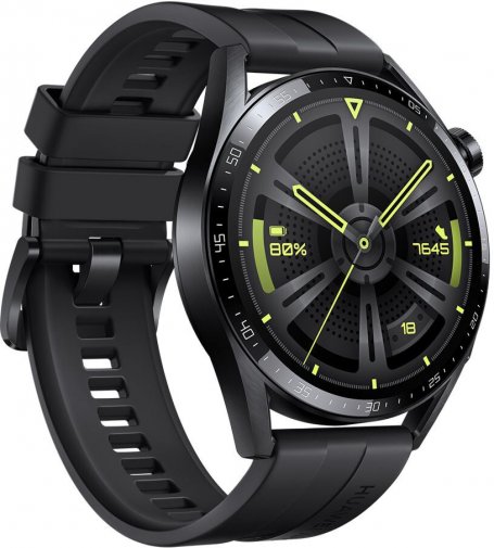  Смарт годинник Huawei Watch GT3 46mm Black (55026956)