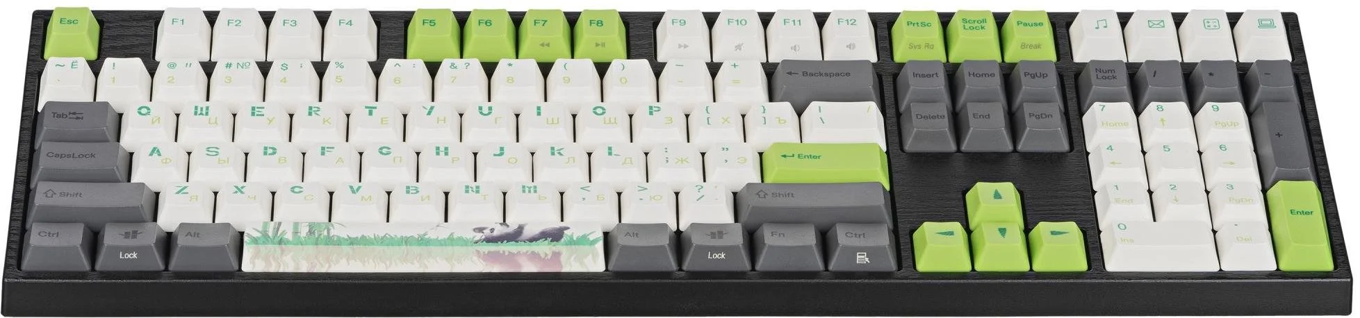 Фото: Клавіатура Varmilo VA108M Panda Cherry MX Blue (VA108MC2W/LLPANDR) № 10 | KTC