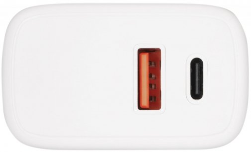  Зарядний пристрій 2E Wall Charger 30W White (2E-WC2USB30W-W)