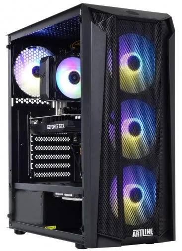 Фото: Персональний комп'ютер ARTLINE Gaming X35 (X35v43Win) - Intel Core i5 i5-12400F / 16 ГБ DDR4 / PCI-E SSD 480 ГБ / Nvidia / GeForce RTX 3050, 8 ГБ / Intel H610 / 600 Вт № 6 | KTC