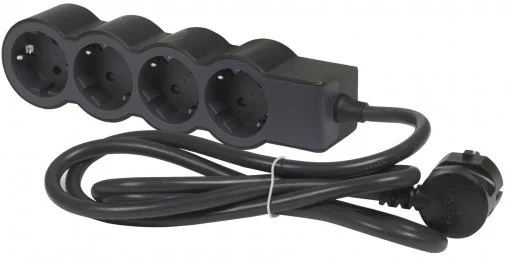 Фото: Мережевий фільтр Legrand 4/3m Black (694562) № 5 | KTC