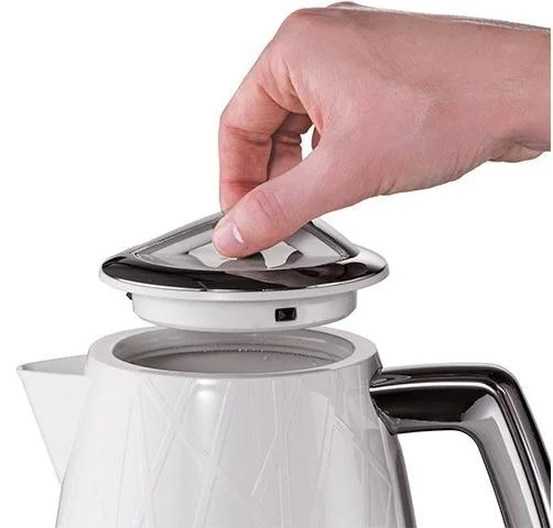 Фото: Електрочайник Russell Hobbs Structure White (28080-70) № 8 | KTC