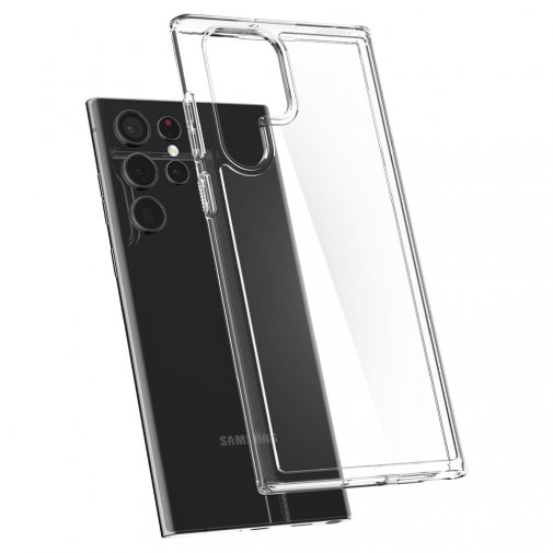  Чохол Spigen for Samsung Galaxy S22 Ultra - Hybrid Crystal Clear (ACS03918)