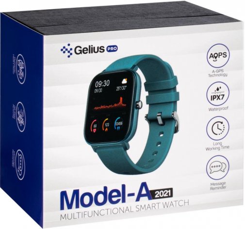  Смарт годинник Gelius Pro GP-SW002 - Model-A IPX7 Pink (00000088893)