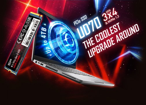 SSD-накопичувач Silicon Power UD70 2280 PCIe 3.0 x4 500GB (SP500GBP34UD7005)