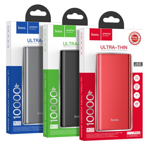 Батарея універсальна Hoco J68 10000mAh Black