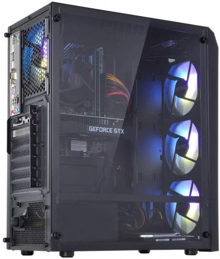 Фото: Персональний комп'ютер ARTLINE Home H55 (H55v18Win) - Intel Core i3 i3-12100F / 16 ГБ DDR4 / HDD + SSD 1 ТБ + 240 ГБ / Nvidia / GeForce RTX 3050, 8 ГБ / Intel H610 / 600 Вт № 5 | KTC