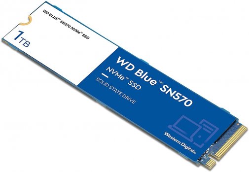 SSD-накопичувач Western Digital Blue SN570 2280 PCIe 3.0 NVMe 1TB (WDS100T3B0C)