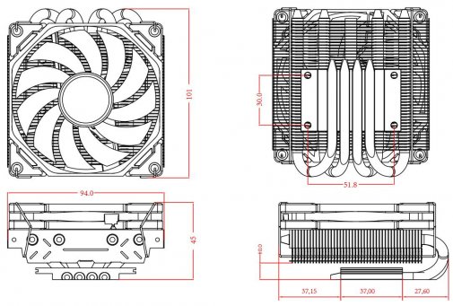 Кулер ID-COOLING IS-40X V2