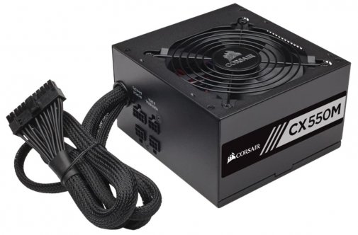 Блок живлення Corsair 550W CX550M (CP-9020102-EU)