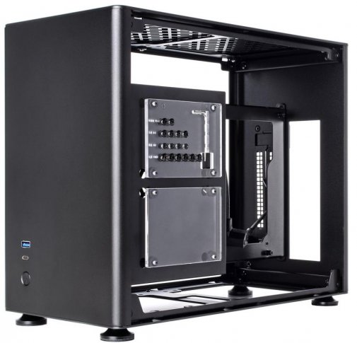 Корпус QUBE A4 Black with window (QBA4I_WB6U3)