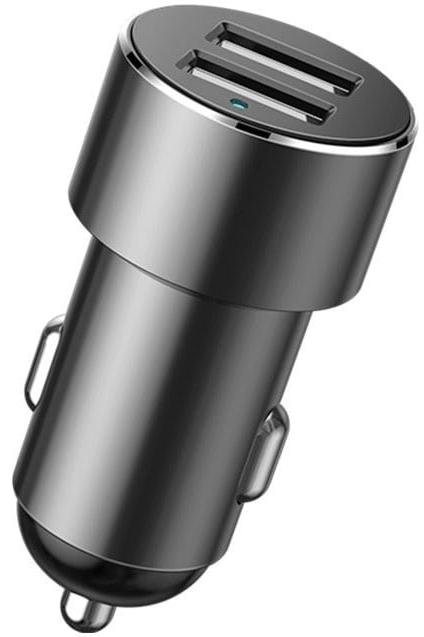 Зарядний пристрій Baseus High Efficiency One to Two Cigarette Lighter Black (CRDYQ-01)
