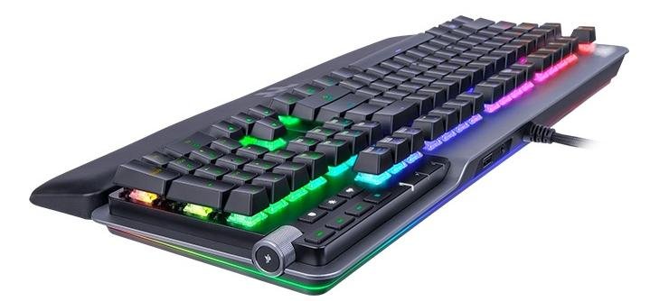 Клавіатура Thermaltake ARGENT K5 RGB Gaming Cherry MX Speed Silver (GKB-KB5-SSSRUS-01)