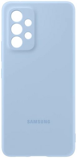 Чохол Samsung for Galaxy A53 A536 - Silicone Cover Artic Blue (EF-PA536TLEGRU)