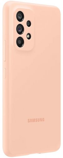 Чохол Samsung for Galaxy A53 A536 - Silicone Cover Peach (EF-PA536TPEGRU)