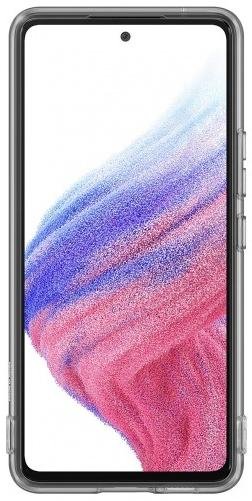 Чохол Samsung for Galaxy A53 A536 - Soft Clear Cover Black (EF-QA536TBEGRU)