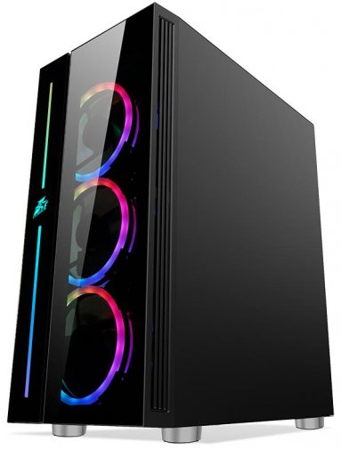 Корпус 1stPlayer B7-4M2 Black with window