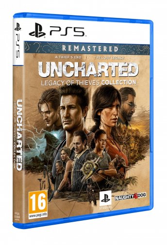 Гра Uncharted: Legacy of Thieves Collection [PS5, Russian version] Blu-ray диск