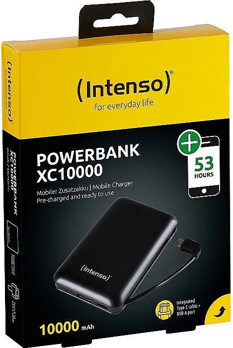 Батарея універсальна Intenso XC10000 10000mAh Black (7314530)