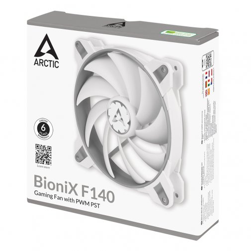 Вентилятор для корпуса Arctic BioniX F140 Grey/White (ACFAN00162A)